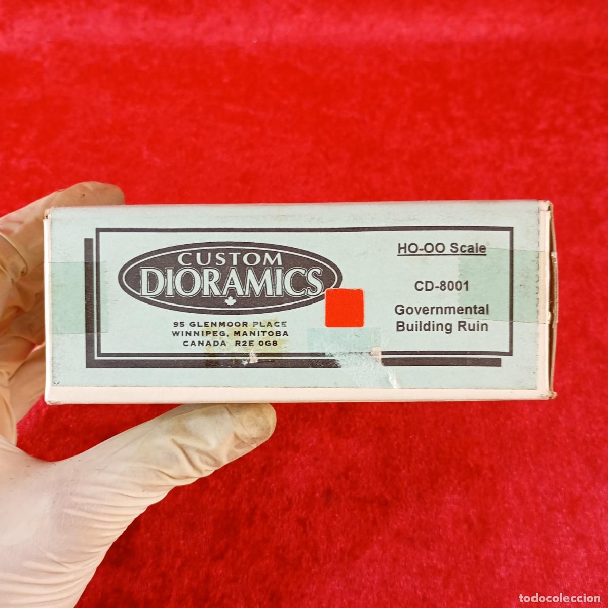 Hobbys: CUSTOM DIORAMICS - EDIFICIO GUBERNAMENTAL EN RUINAS - ESCALA HO-OO - REF. CD-8001 / 6665 - Foto 2