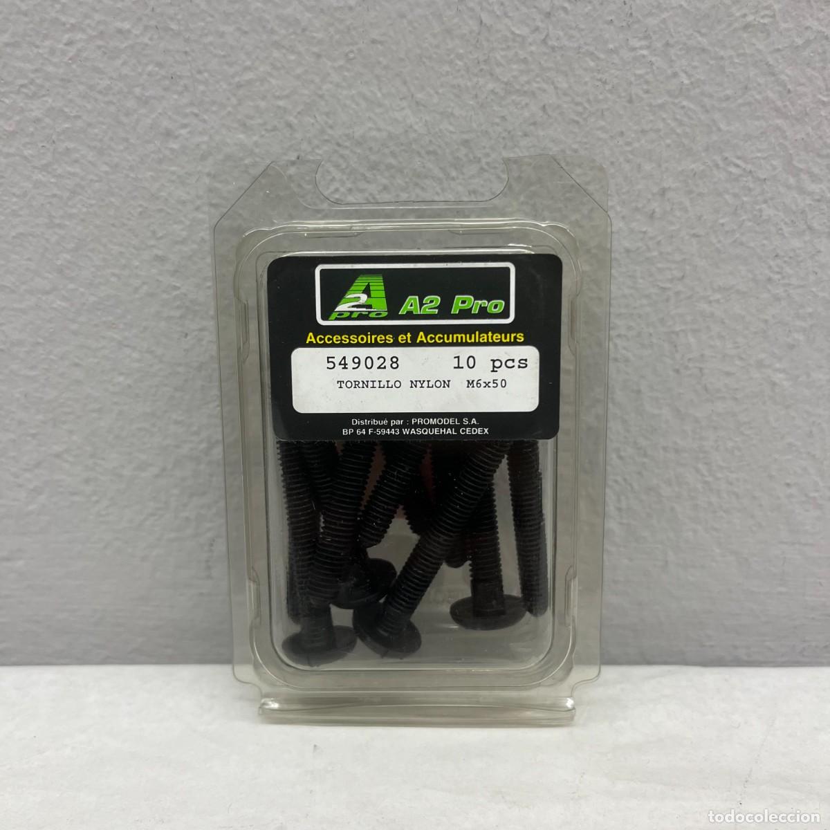 Hobbys: A2 PRO - TORNILLO NYLON M6X50 - 10 PCS - REF. 549028 - MODEL IMPORT / 5535 - Foto 1