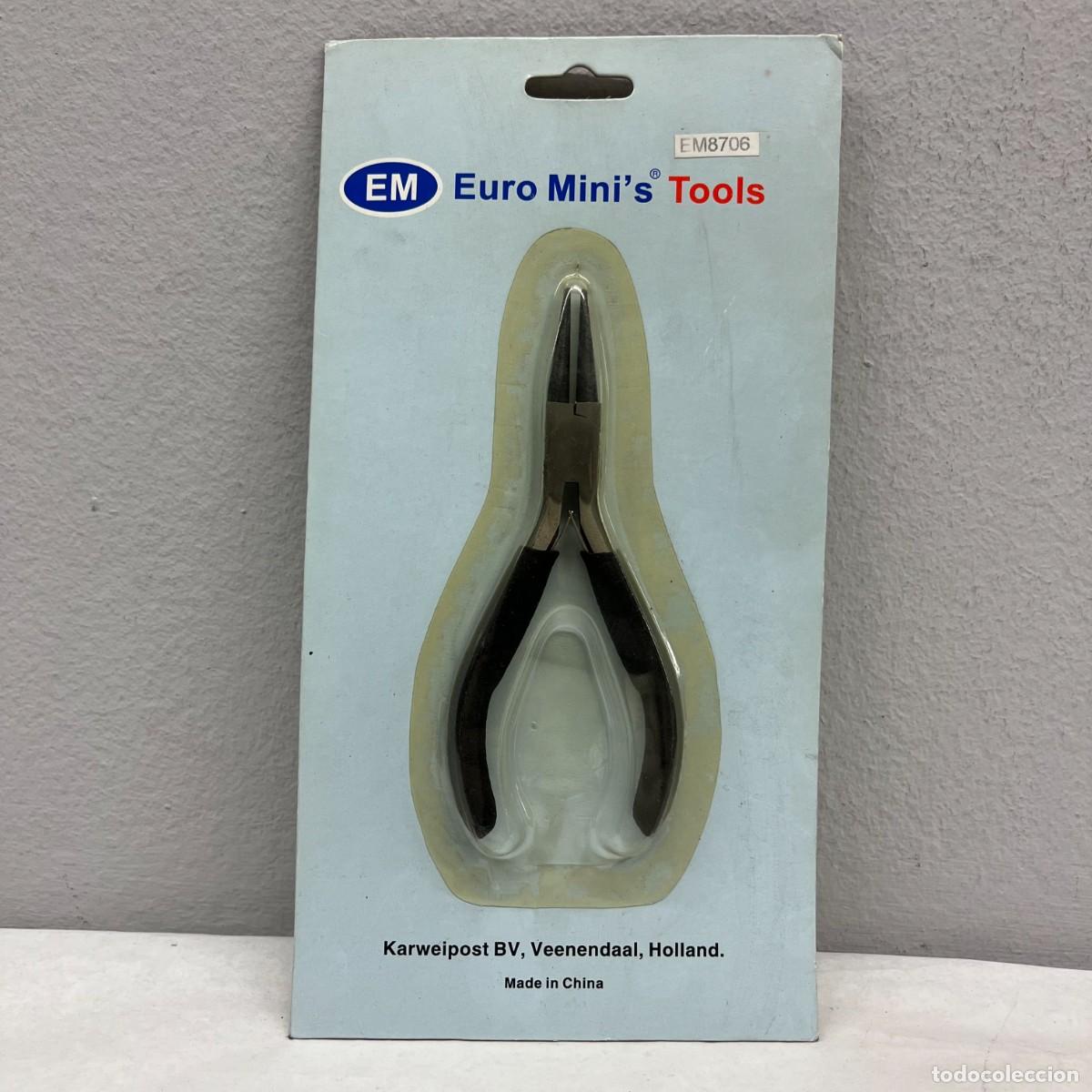 Hobbys: EURO MINIS TOOLS - ALICATE DE PUNTA REDONDA - REF. EM8706, EUM8706 - MODELISMO / 6302 - Foto 1