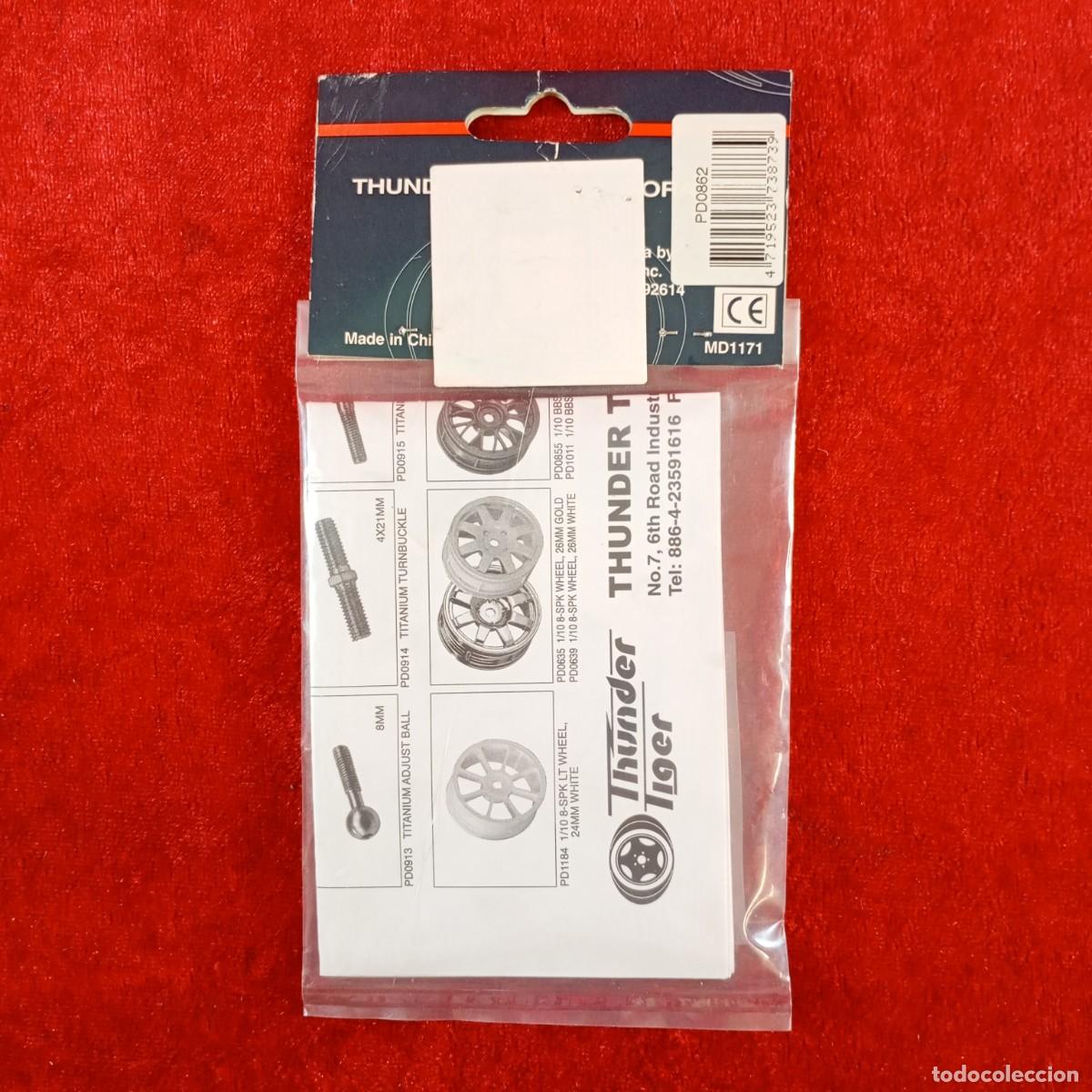 Hobbys: THUNDER TIGER - FACTORY REPLACEMENT PARTS - SILICONE O-RING TS-4 - REF. PD0862 / 6377 - Foto 2