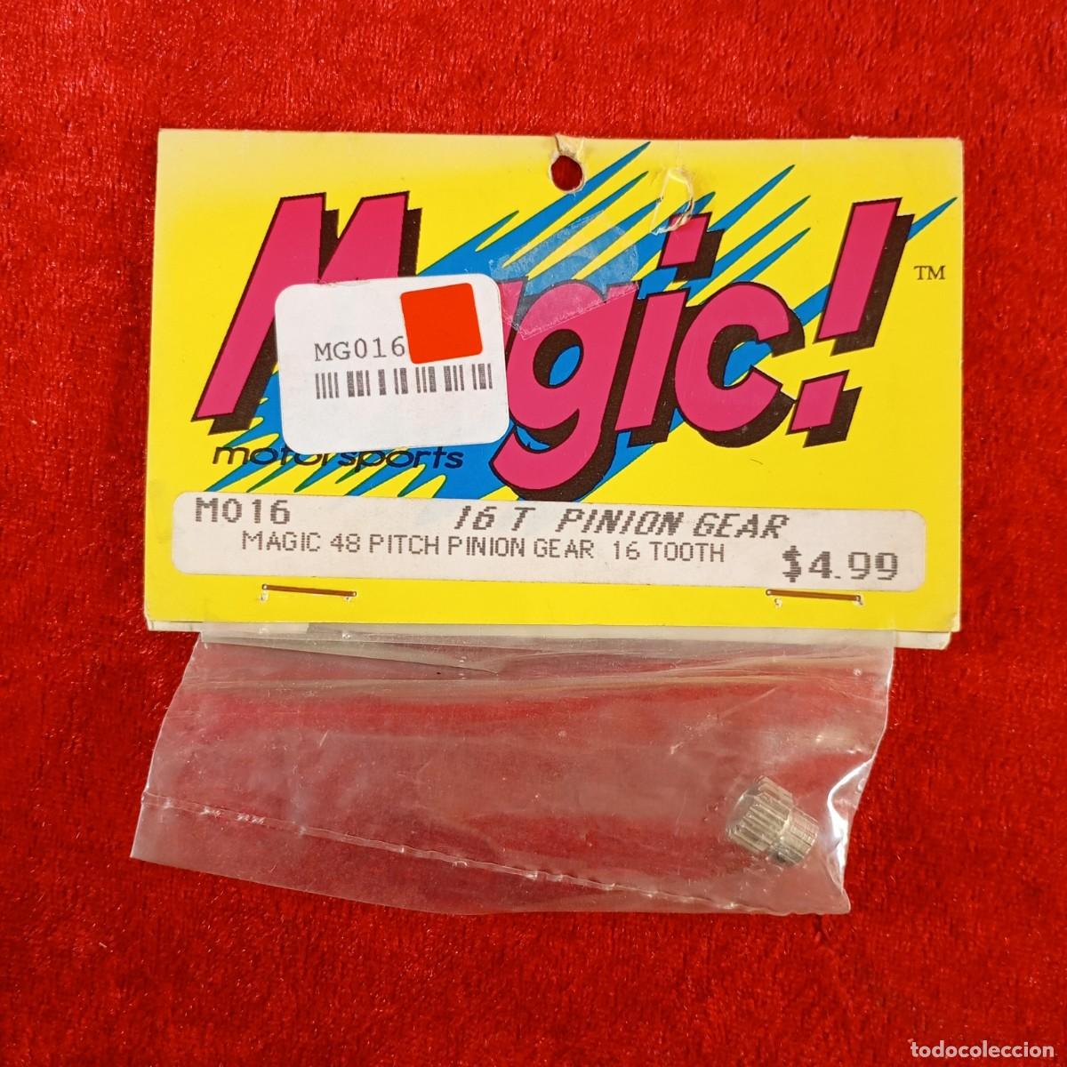 Hobbys: MAGIC! - MAGIC 48 PITCH PINION GEAR 16 TOOTH - REF. M016 - MG016 / 8181 - Foto 1