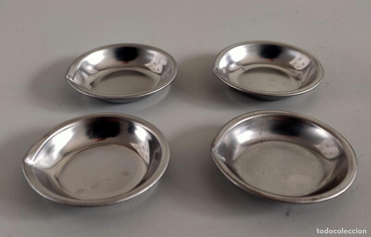 Hobbys: 4 Pocillos Acero Inoxidable 5x1 cm - Foto 1