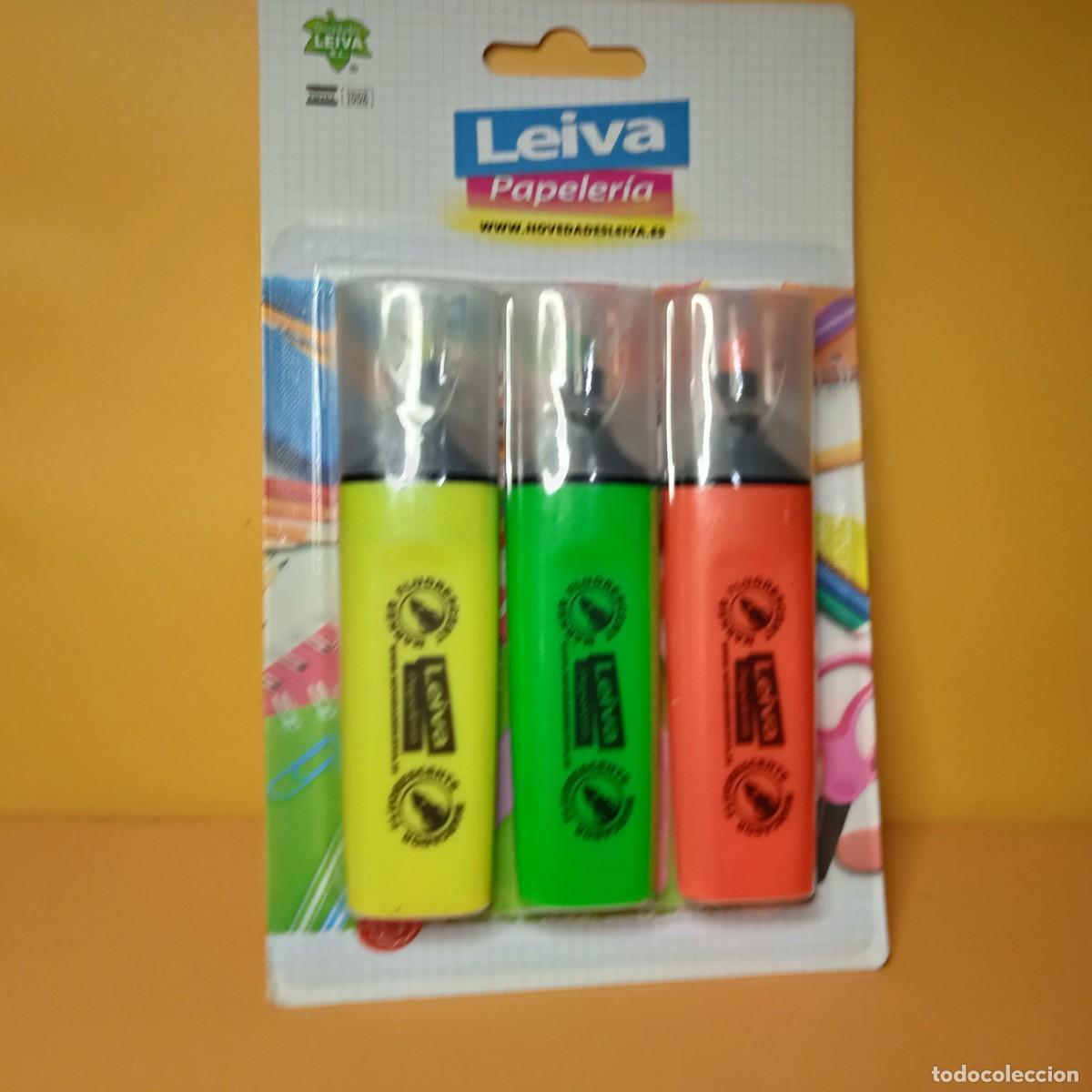 Hobbys: LEIVA; KIT ROTULADORES FLUORESCENTES - Foto 1