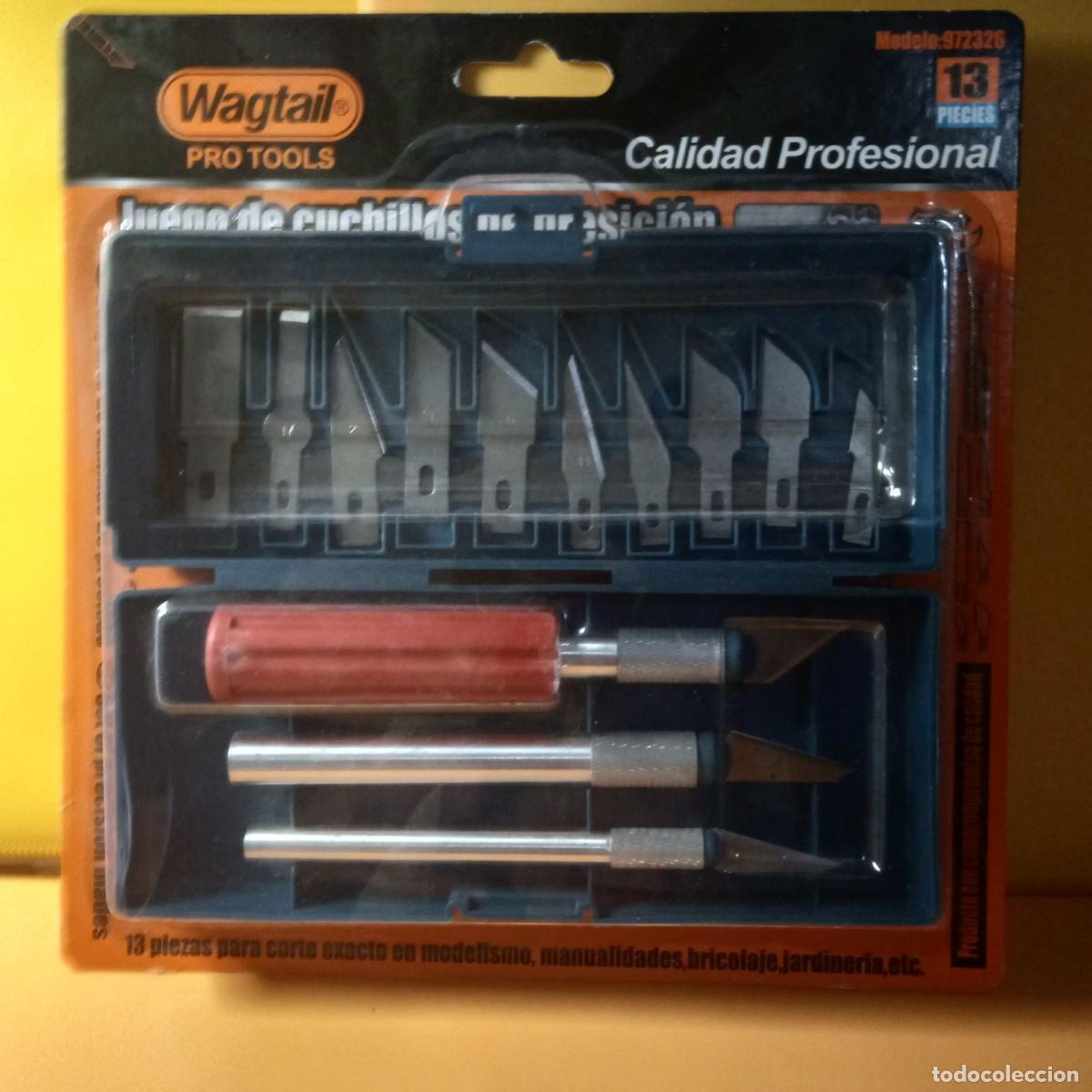 Hobbys: JUEGO DE CUCHILLAS DE PRECISI&Oacute;N ; MODELISMO , BRICOLAJE