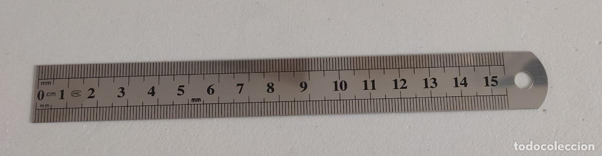 Hobbys: Regla de metal 15 cm
