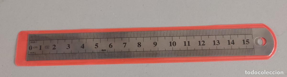Hobbys: Regla de metal 15 cm - Foto 3
