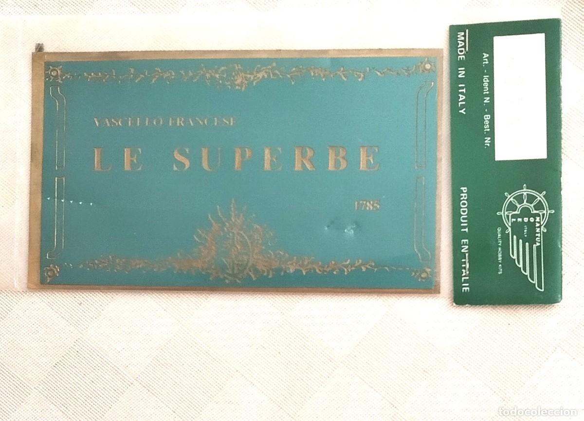 Hobbys: Placa lat&oacute;n de Le Superbe, Mantua Model, modelismo