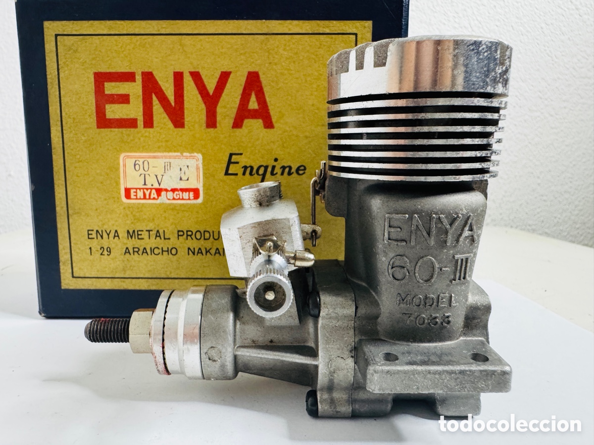 Hobbys: Enya 60-III (Modelo 7033) Japan Vintage Engine R/C.