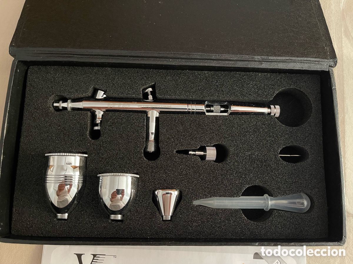 Hobbys: Aer&oacute;grafo VEDA BF-186 capacidad 2ml, 5ml y 13ml maquetas modelismo