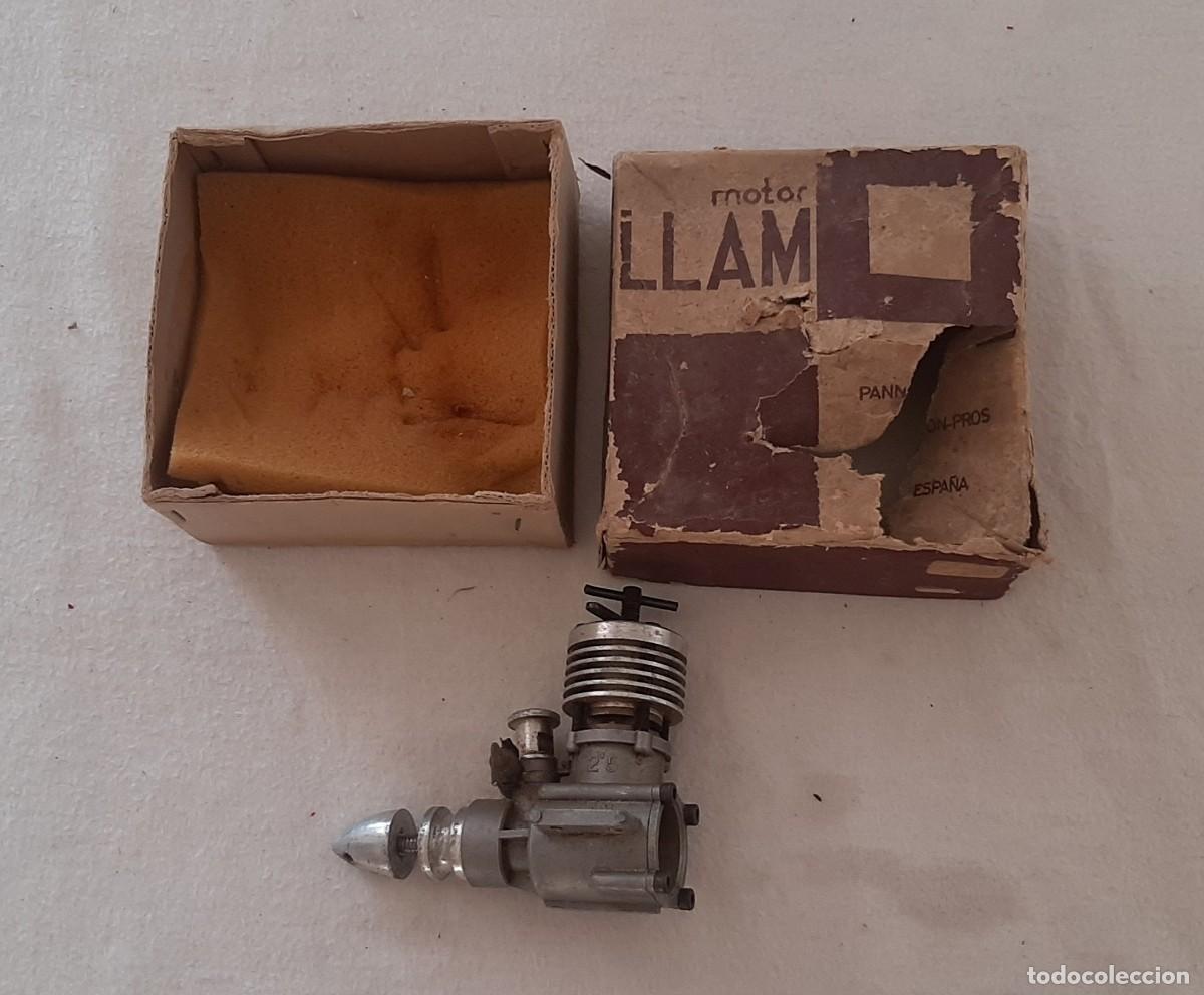 Hobbys: MOTOR DE AEROMODELISMO.MARCA LLAM.EN CAJA ORIGINAL.