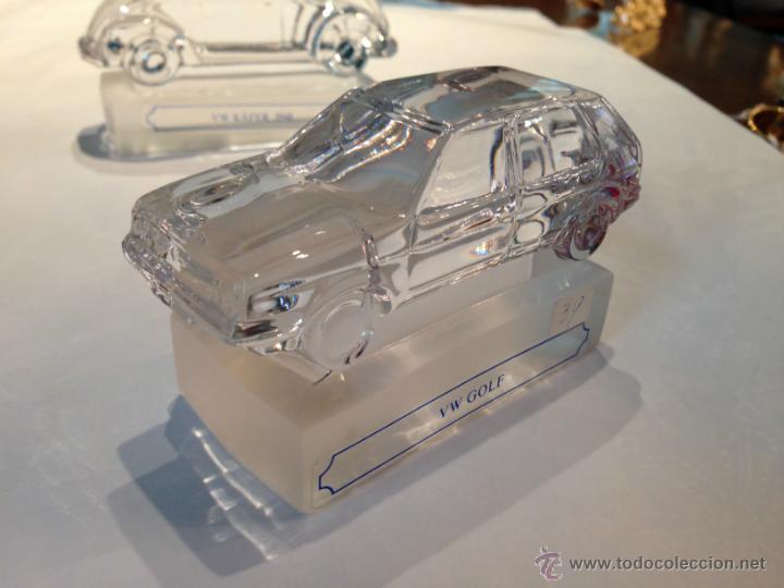 Hobbys: FIGURA VW GOLF EN CRISTAL - Foto 1