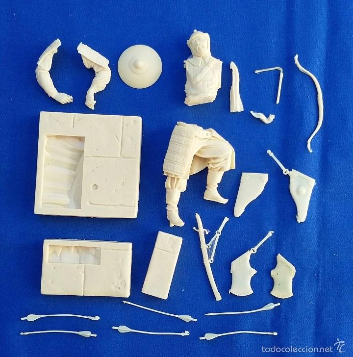 Hobbys: FIGURA MONGOL EN 90 MM- RESINA - Foto 1