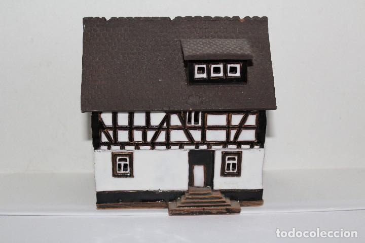 casita casa inglesa en ceramica miniatura a esc - Compra venta en  todocoleccion