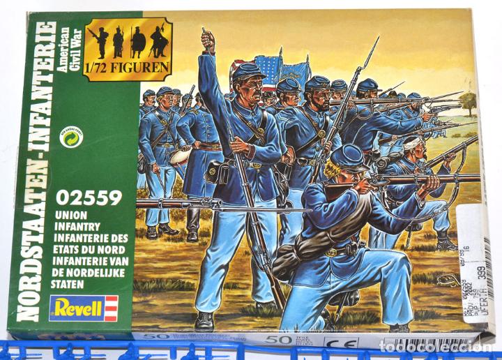 Revell 1:72 ACW Union Infantry Kit 02559 The Cream of The Crop, Very Nice!!! 