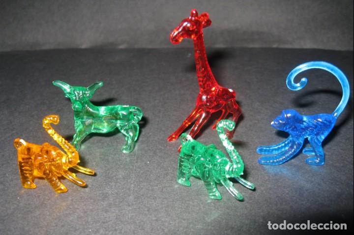Hobbys: lote de peque&ntilde;os animales en pl&aacute;stico transparente - Foto 3