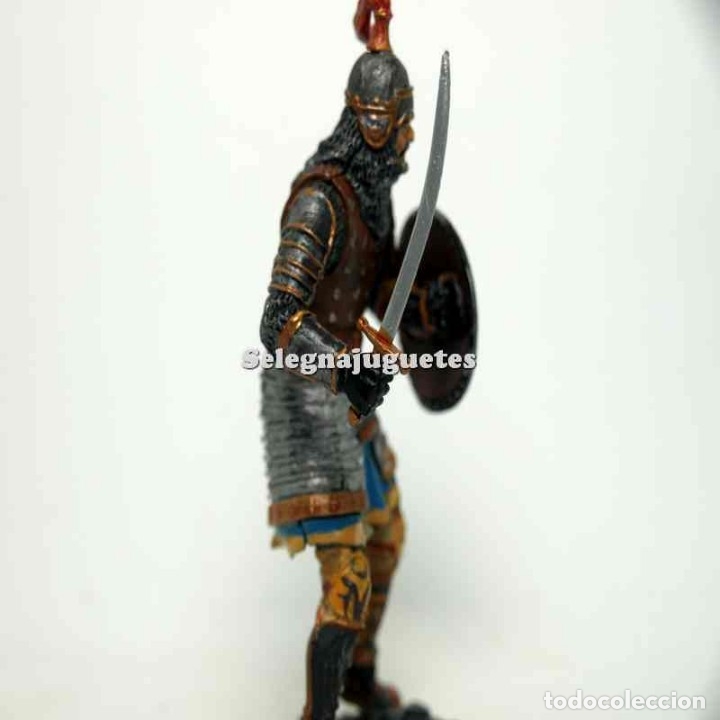 Hobbys: Guerrero Mongol Soldado Plomo escala 90 mm Altaya - Foto 6 - 139923285