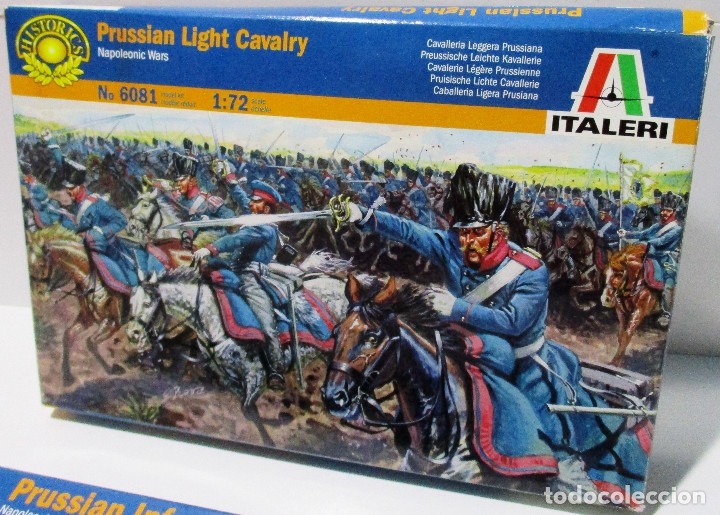 Italeri 6081 1 72 Napoleonic War Prussian Light CAVA for sale online 