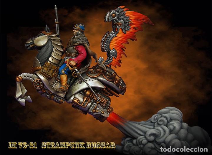 Hobbys: STEAMPUNK HUSSAR. Irbis Miniatures. 75 mm - Foto 1