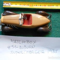 Hobbys: MATCHBOX 851 AUBURN SUPER CHARGER 1935. Lote 271826538