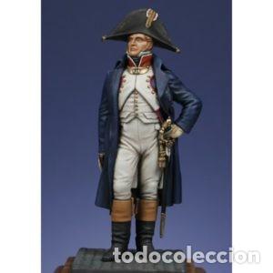 Hobbys: OFICIAL CON REDINGOTE. Metal modeles. 54 mm - Foto 1