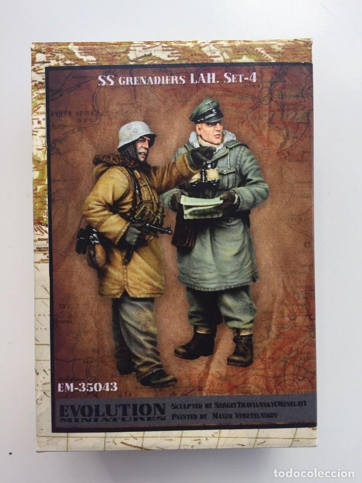 Hobbys: EVOLUTION MINIATURES SS Grenadiers LAH Set-4 1/35 Ref EM-35043 - Foto 1