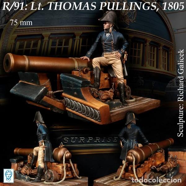 Hobbys: TENIENTE THOMAS PULLINGS. 1805. Alexandros Models. 75 mm - Foto 1