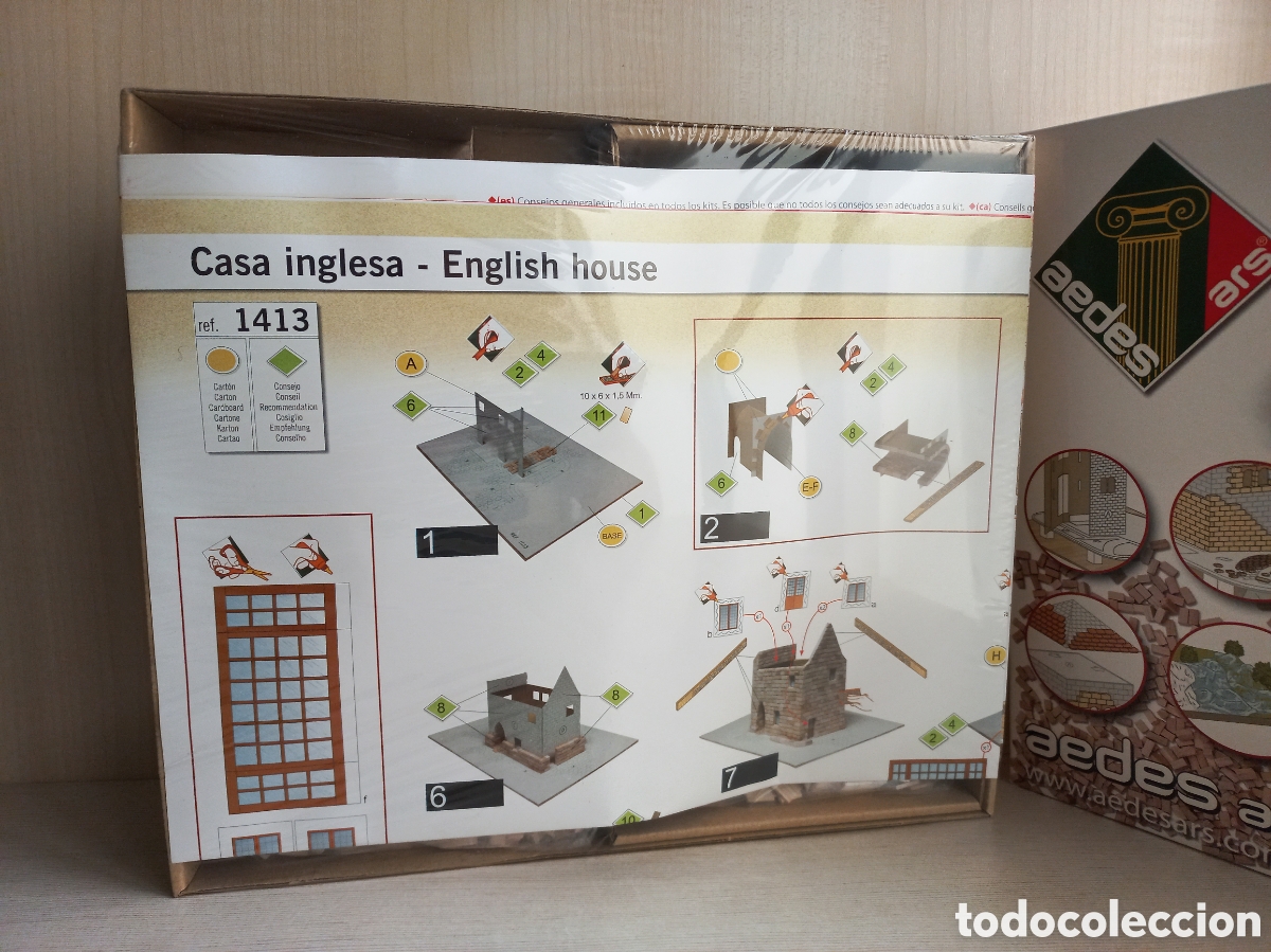 Hobbys: Casa Inglesa. Model Kit. Aedes. Nuevo. Modelismo. - Foto 5