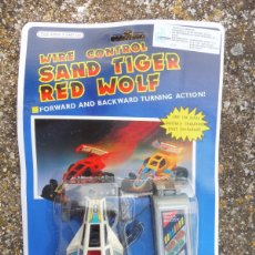 Hobbys: COCHE CABLE DIRIGIDO SAND TIGER RED WOLF WANDA, MADE IN TAIWAN A PILAS EN BLISTER. Lote 377925789