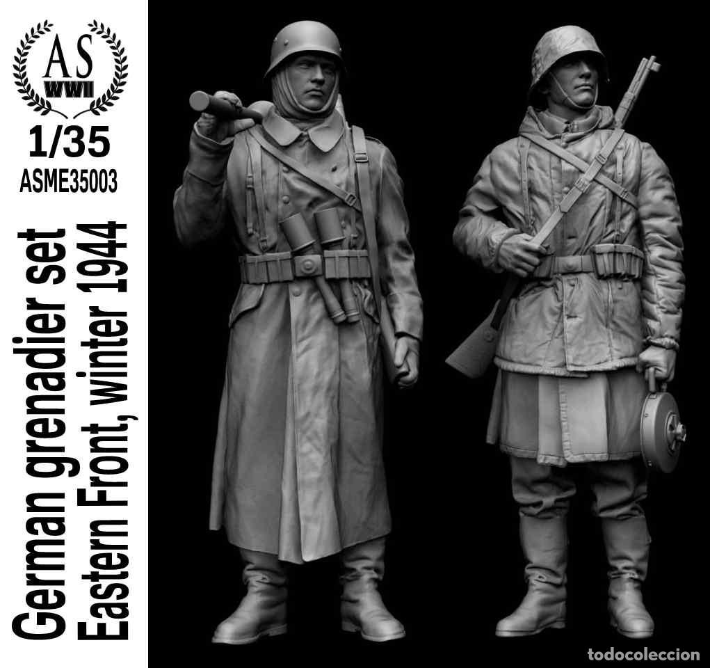 Hobbys: ASME35003 German granadier set Hans & Adler - Foto 1