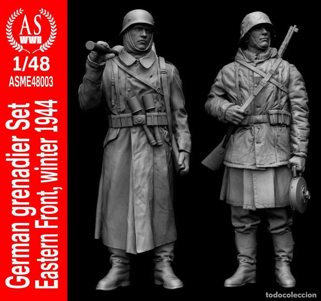 Hobbys: ASME48003 German granadier set Hans & Adler - Foto 1