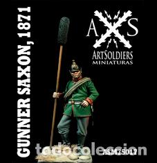 Hobbys: ASM75017 GUNNER SAXON, 1871 - Foto 1