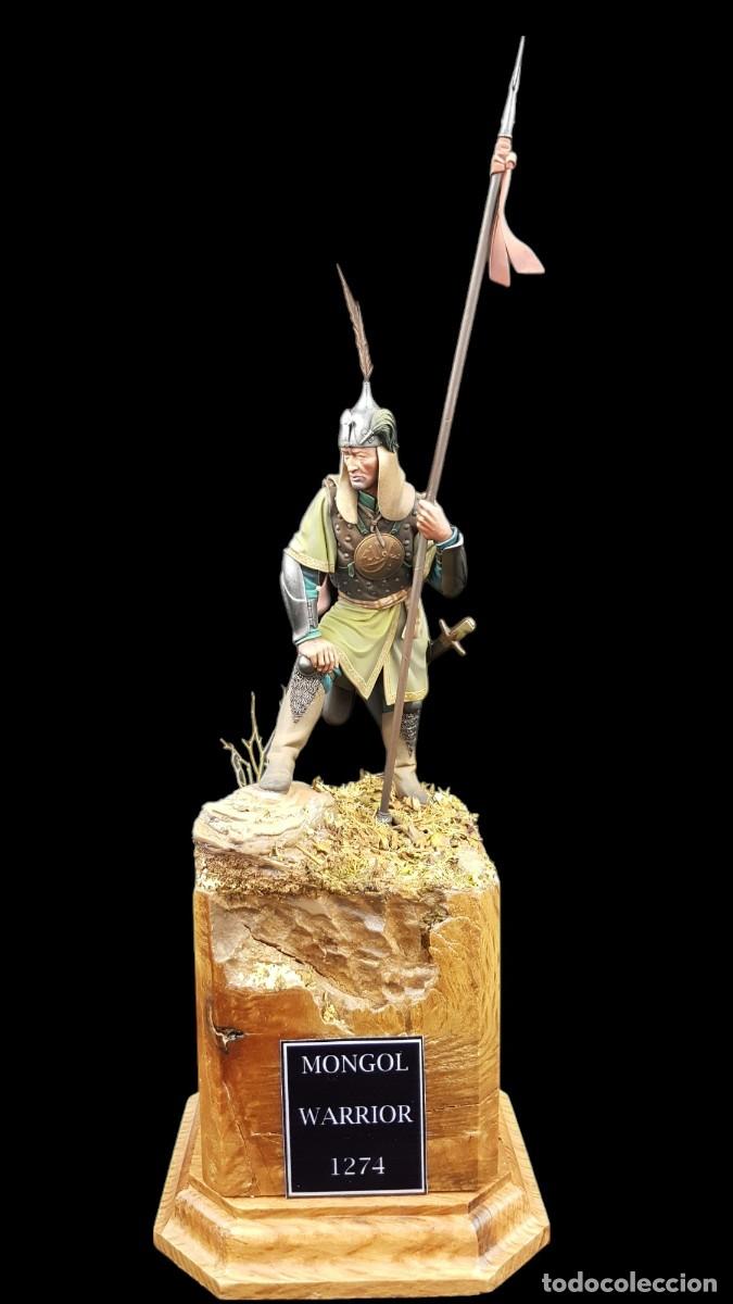 Hobbys: FIGURA GUERRERO MONGOL PINTADA A MANO - Foto 2
