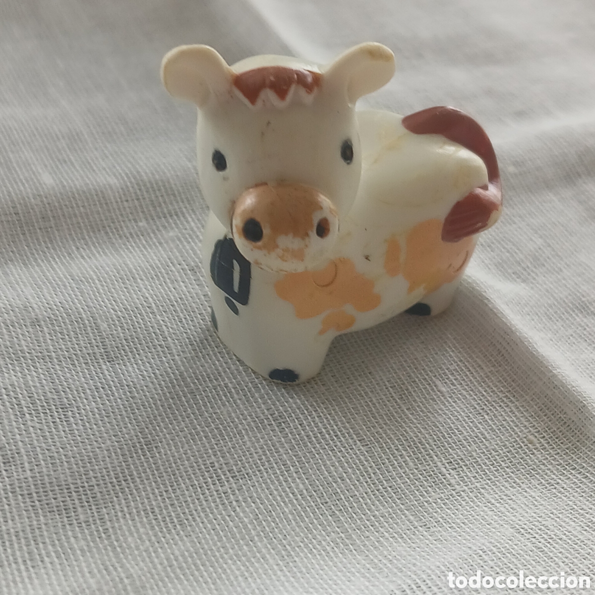 Hobbys: vaca blanca flequillo 4 cm - Foto 1