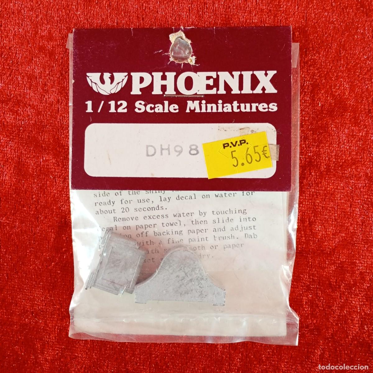 Hobbys: PHOENIX - 1/12 SCALE MINIATURES - REF. DH98 / CJ.P 4991 - Foto 1