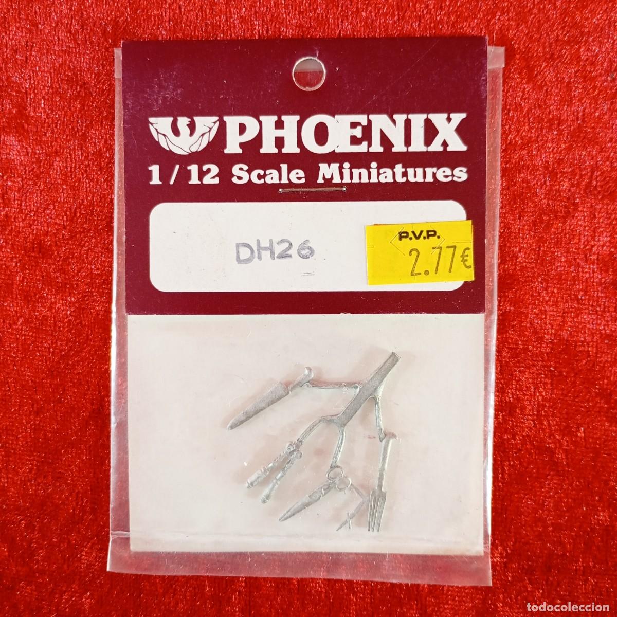 Hobbys: PHOENIX - 1/12 SCALE MINIATURES - REF. DH26 / CJ.P 5017 - Foto 1
