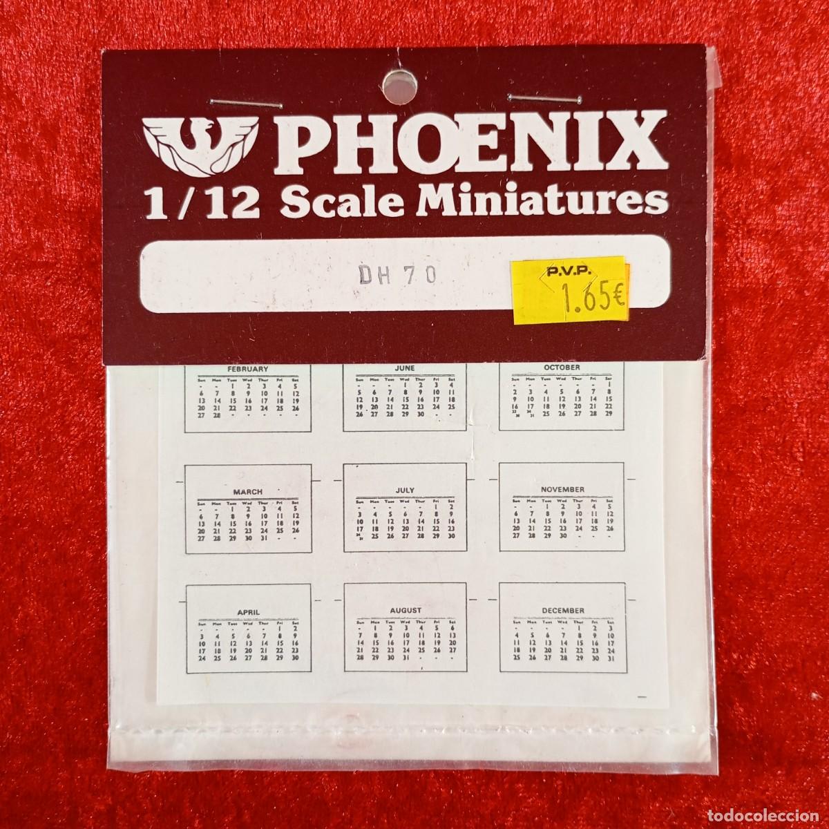 Hobbys: PHOENIX - 1/12 SCALE MINIATURES - REF. DH70 / CJ.P 5074 - Foto 1