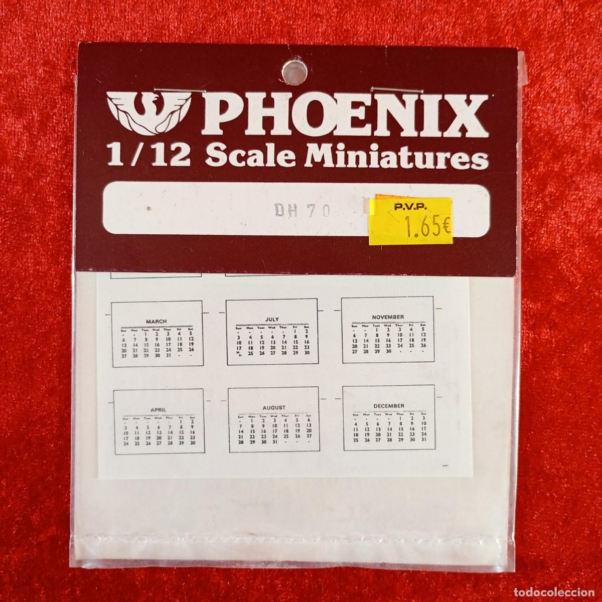 Hobbys: PHOENIX - 1/12 SCALE MINIATURES - REF. DH70 / CJ.P 5076 - Foto 1