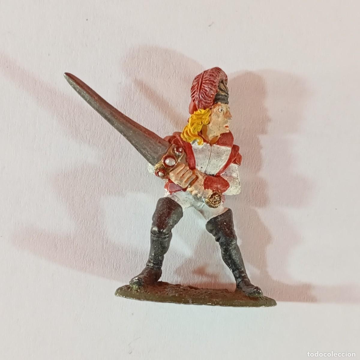 Hobbys: SOLDADO CON ESPADA - FIGURA DE PLOMO PINTADA / 3 - Foto 1