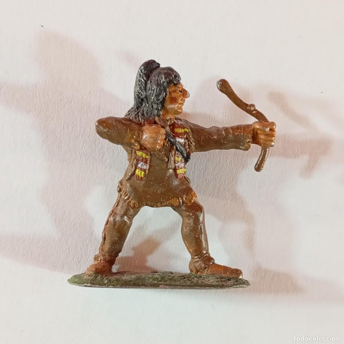Hobbys: INDIO CON ARCO - FIGURA DE PLOMO PINTADA / 4 - Foto 1