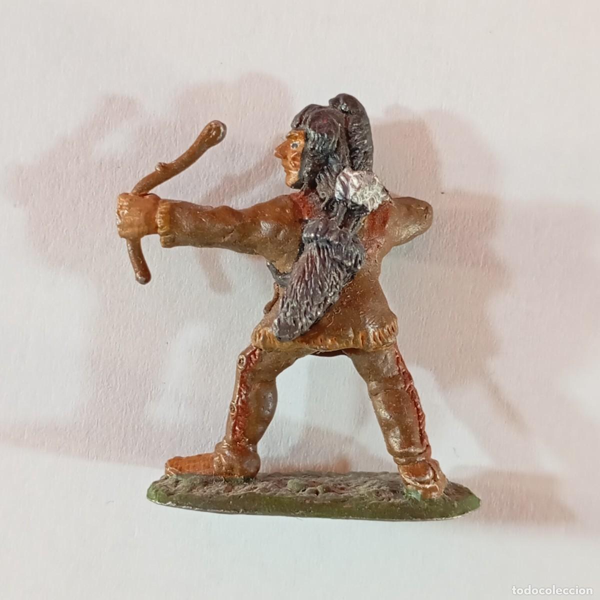 Hobbys: INDIO CON ARCO - FIGURA DE PLOMO PINTADA / 4 - Foto 2