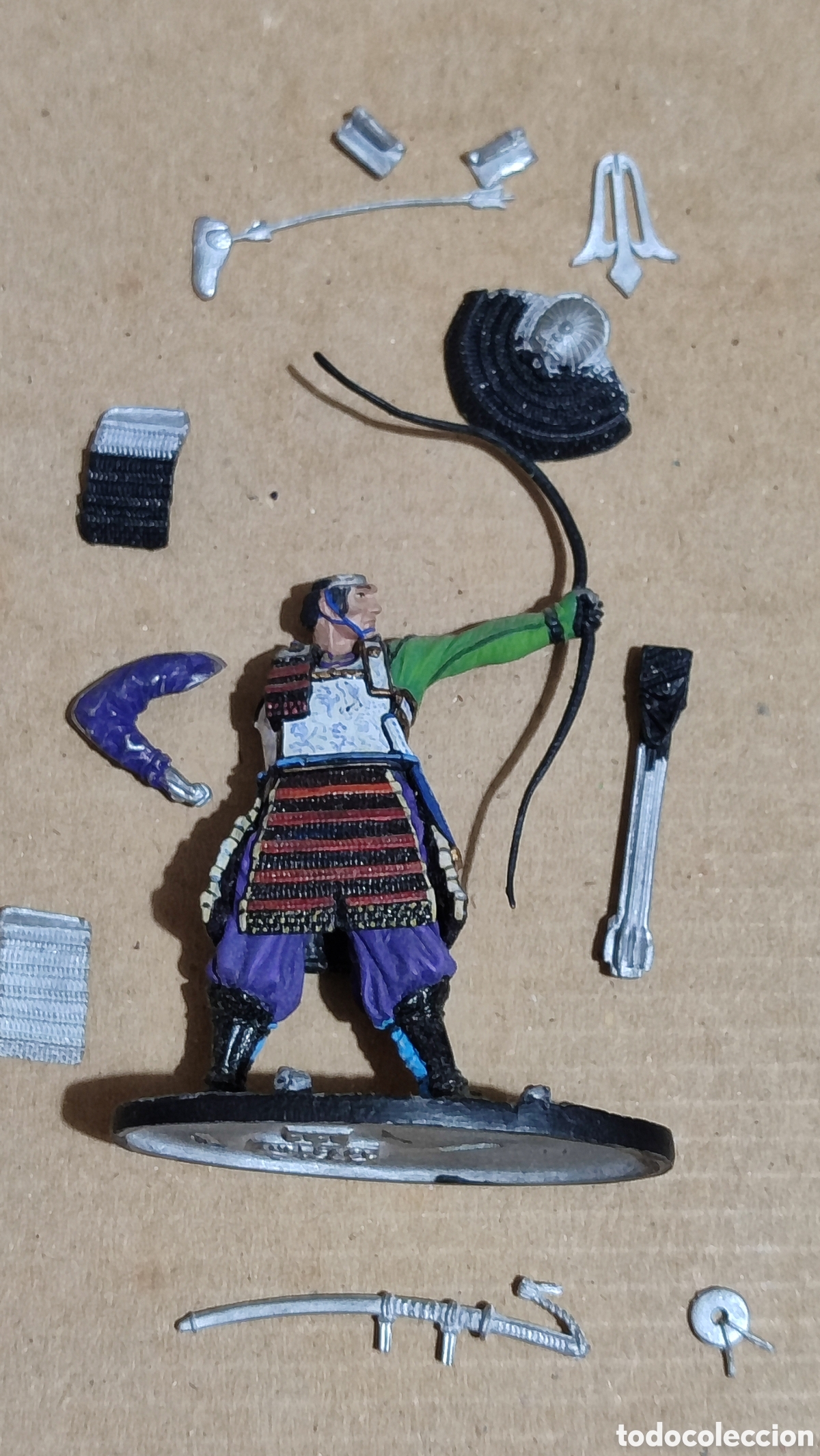 Hobbys: 2 Samurai Arquero Andrea Miniatures 54mm - Foto 3