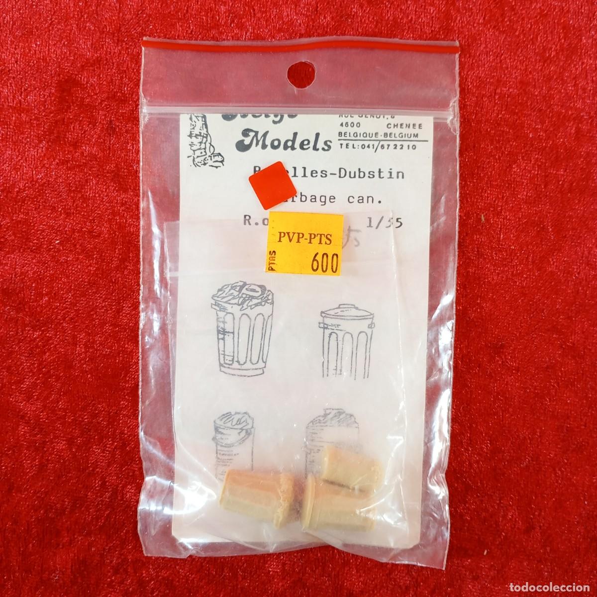 Hobbys: BELGO MODELS - GARBAGE CAN - EDITORIAL 1/35 - REF. 003 / 2468 - Foto 1