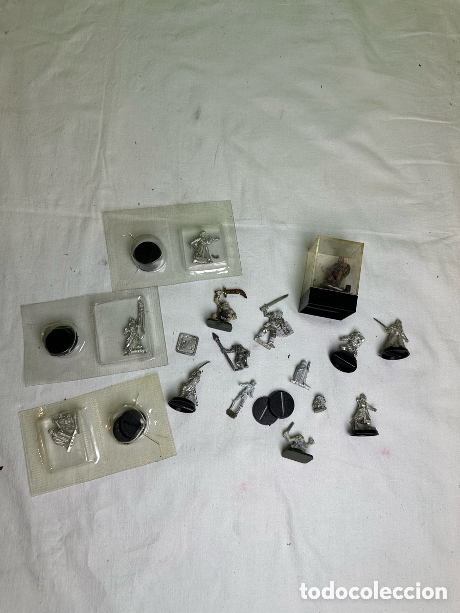 Hobbys: Lote de figuras warhammer de plomo . - Foto 3