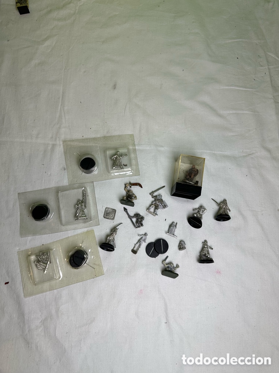 Hobbys: Lote de figuras warhammer de plomo . - Foto 4