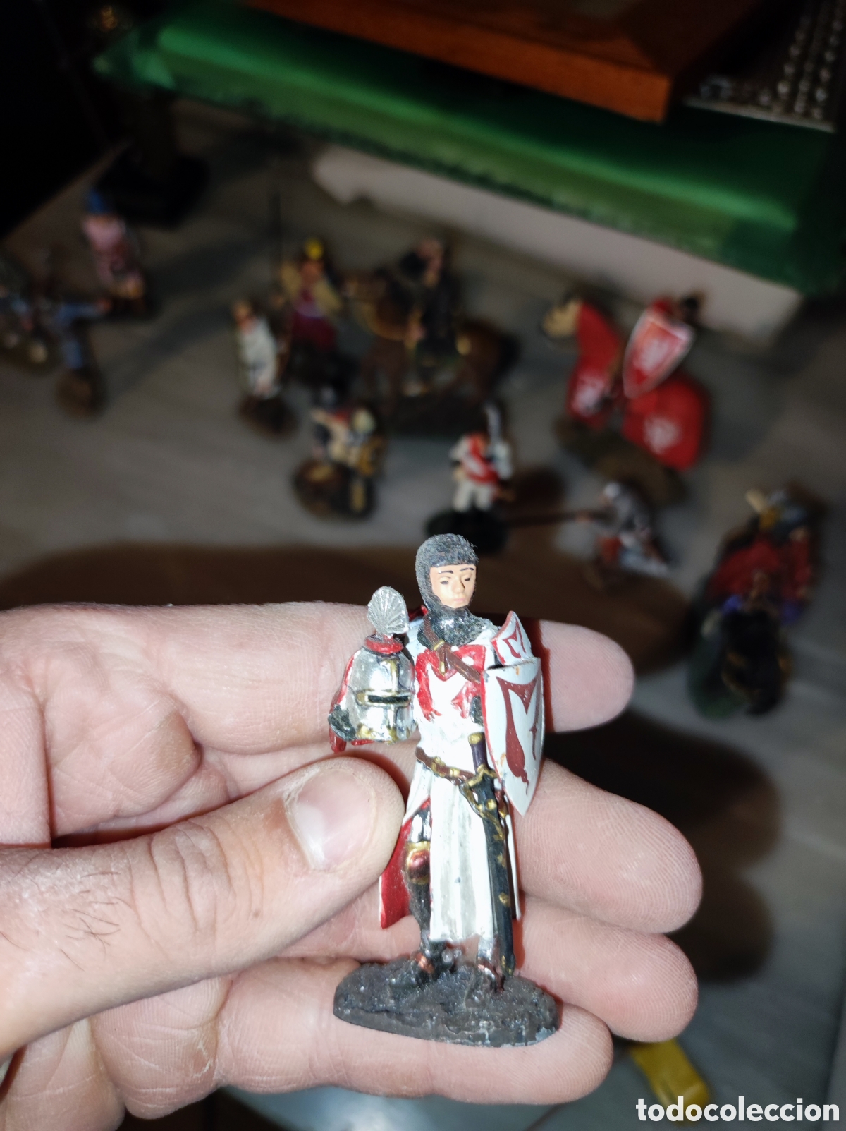 Hobbys: Figura de plomo / Colecciones del Prado / English knight 1290