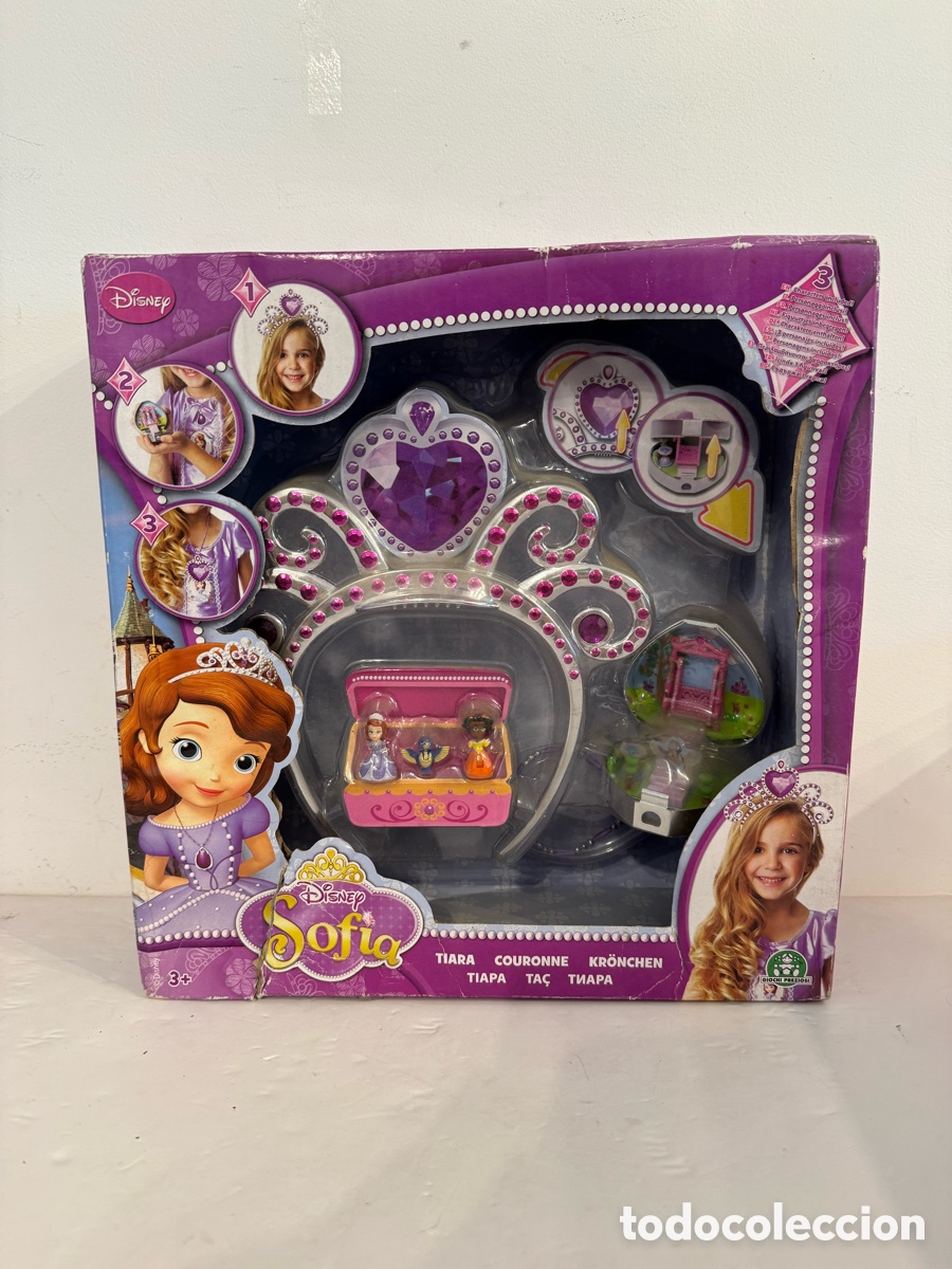 Hobbys: Cofre Princesa Sof&iacute;a Tiara y Figuras