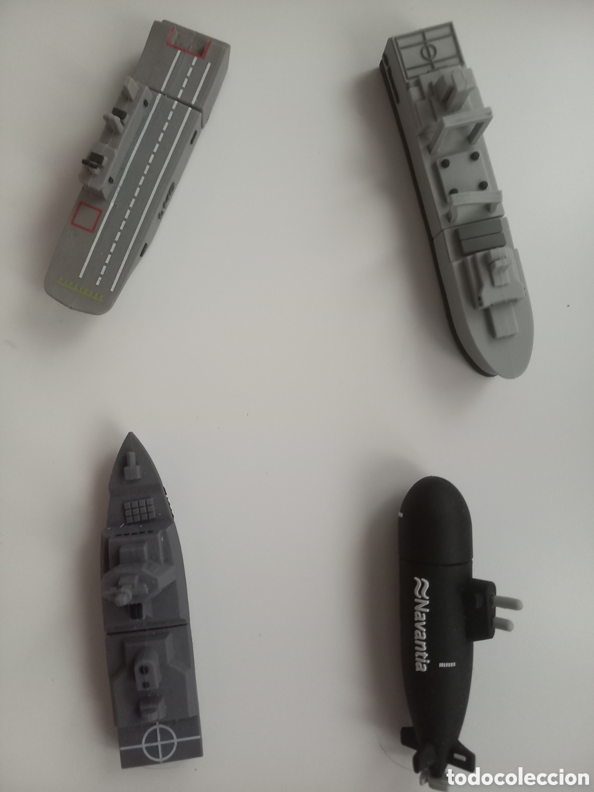 Hobbys: Pendrives barcos Navantia. Portaaviones, buque de aprovisionamiento, fragata y submarino. Marina