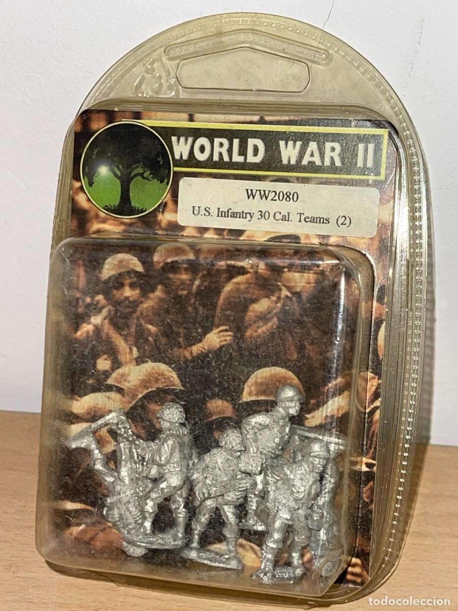Hobbys: Black Tree Design World War II US Infantry 30 Cal. Teams (2) WW2080 Infanter&iacute;a Americana USA 2&ordf;GM