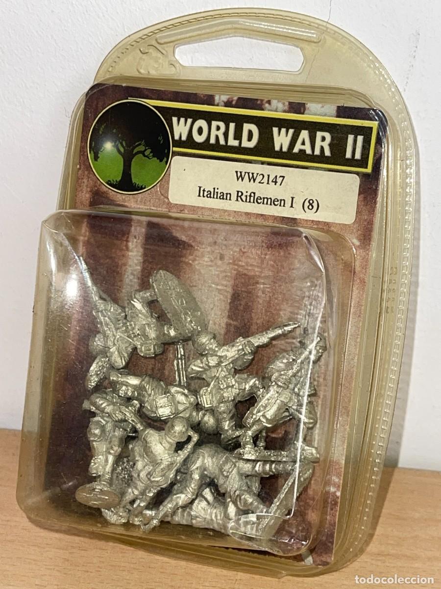 Hobbys: Black Tree Design World War II Italian Rifleman I (8) Rifles II WW2147 Infanter&iacute;a Italiana 2&ordf;GM