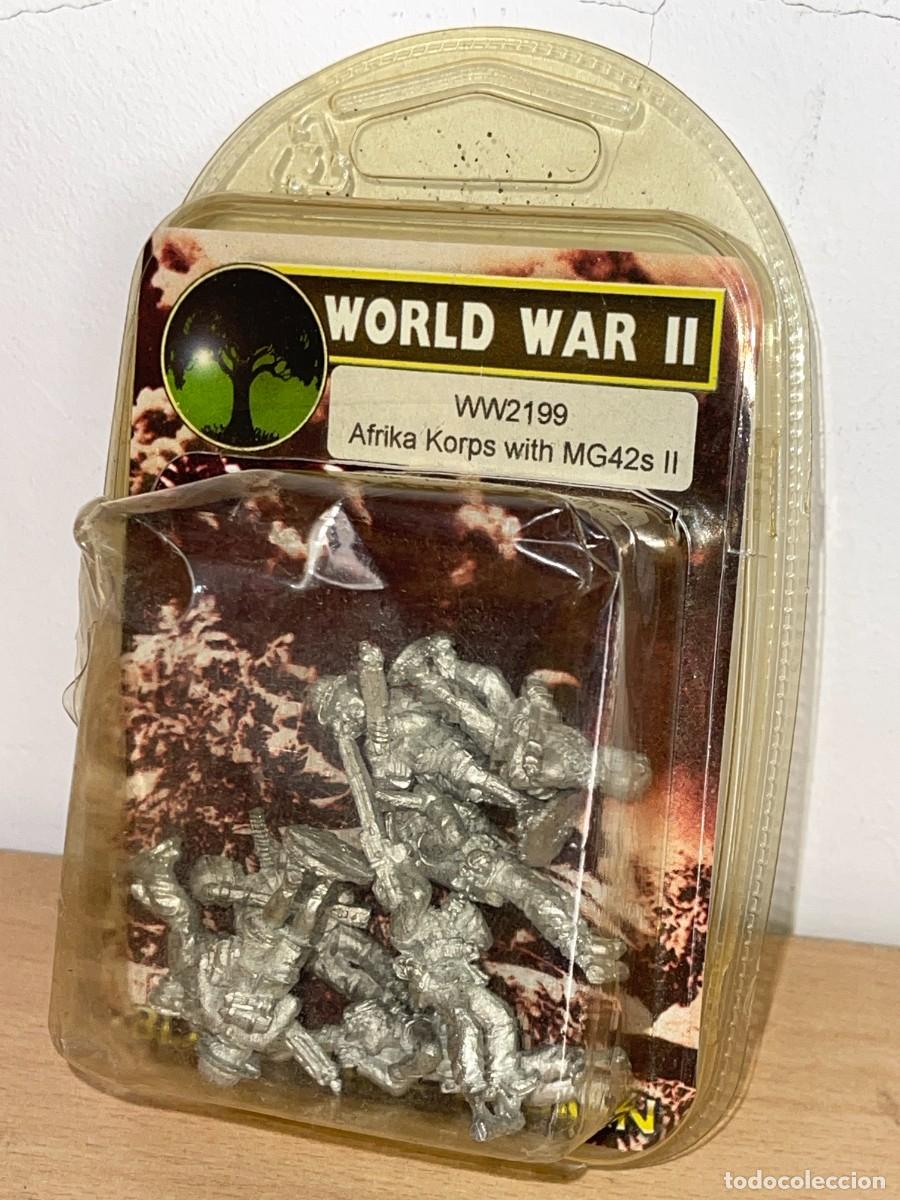 Hobbys: Black Tree Design World War II Afrika Korps with MG42s II (8) WW2199 Desert German Infantry 2&ordf;GM
